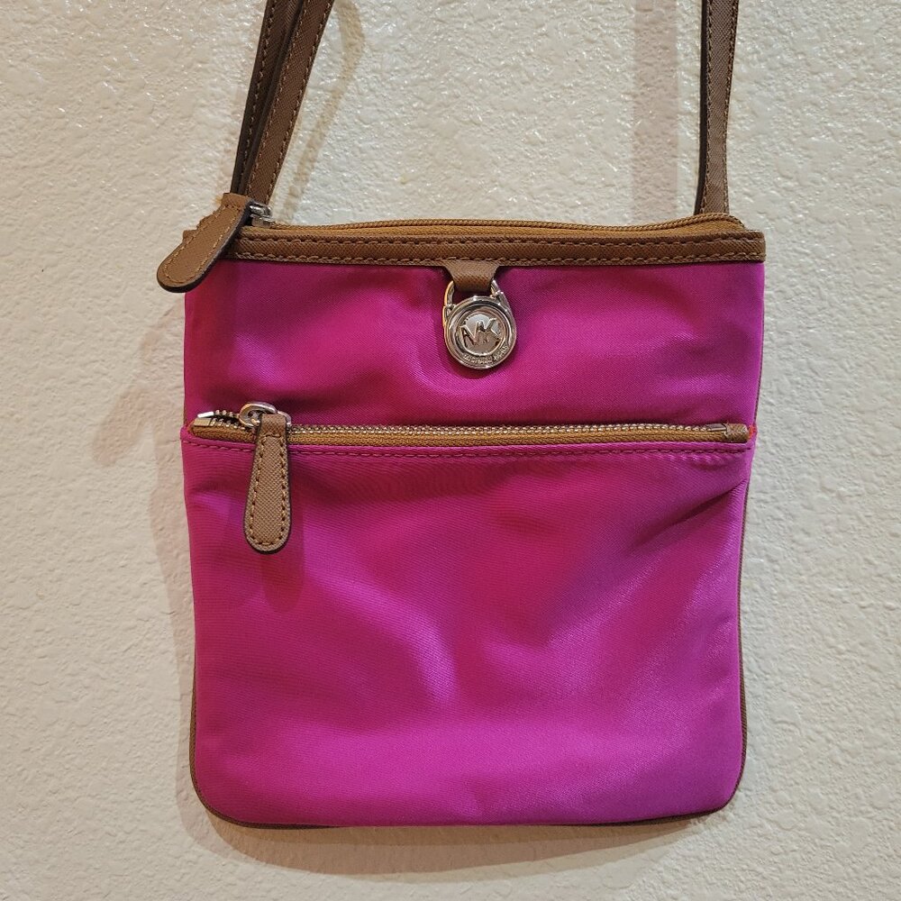 Michael Kors Small Pink Crossbody Bag